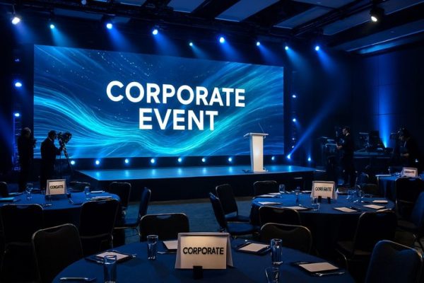 corporate event production